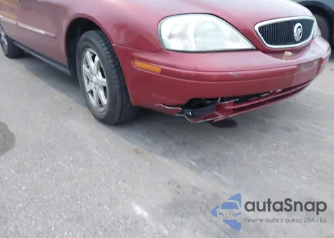 2000 Mercury Sable Gs from USA, damaged, VIN 1MEFM58U8YG631826